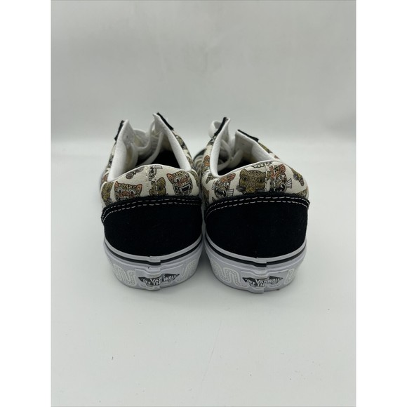 Vans Old Skool Jaguar Shoes Men's Size 4 Women's Size 5.5 Black White - Picture 5 of 7